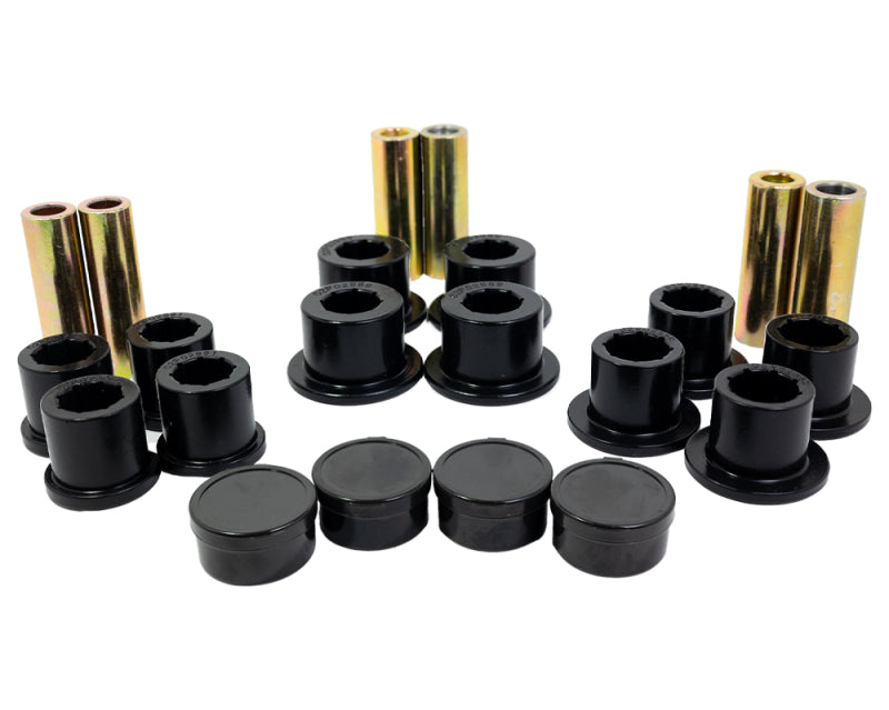 ES Leaf Spring Pads - Black - Energy Suspension 15-19 Silverado/Sierra Rear Leaf Spring Bushing Set - Black