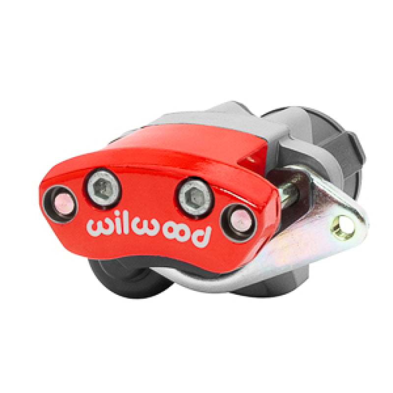 WIL Parking Brake Caliper - Wilwood Red Electric Parking Brake Caliper - 4.75in Bracket - 0.15-0.39in - Right