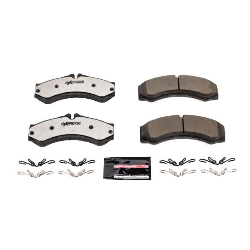 PSB Z36 Truck & Tow Brake Pads - Power Stop 03-06 Dodge Sprinter 2500 Front or Rear Z36 Truck & Tow Brake Pads w/Hardware