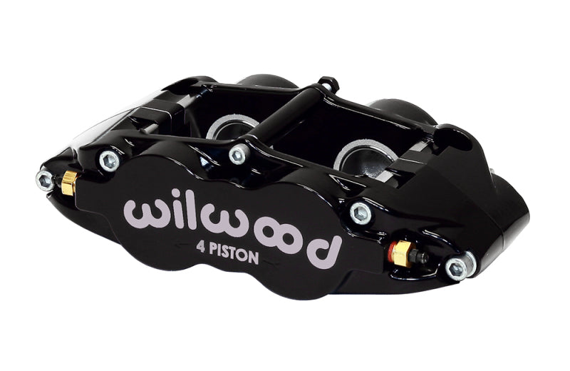 WIL Superlite Caliper - Wilwood Caliper-Narrow Superlite 4R - Black 1.75/1.75in Pistons 1.10in Disc