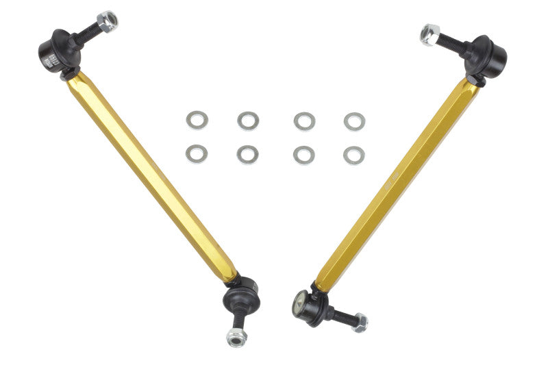 WL Sway Bar Links - Whiteline 05+ BMW 1 Series/3 Series HD Front Swaybar End Link Assembly (Non AWD iX Models)