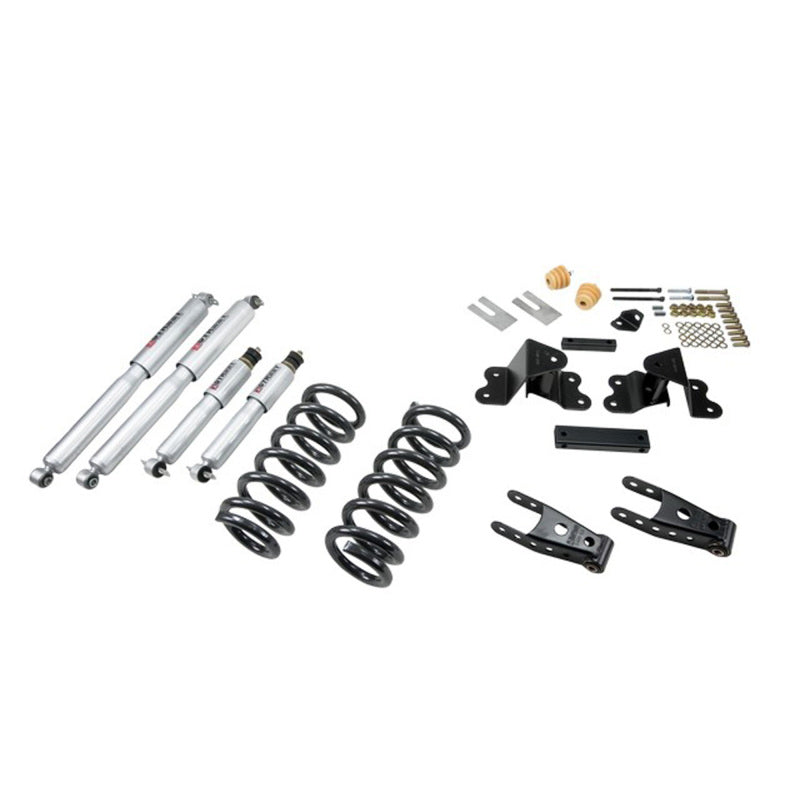BT Lower Kit w SP Shocks - Belltech LOWERING KIT WITH SP SHOCKS