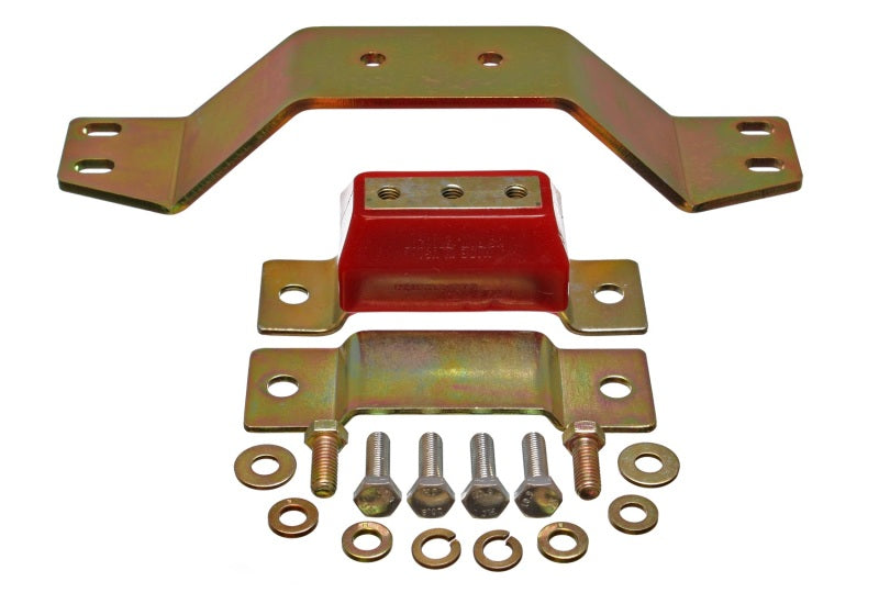 ES Trans Mounts - Red - Energy Suspension 99-04 Ford Mustang 4.6L V8 Red Transmission Mounts