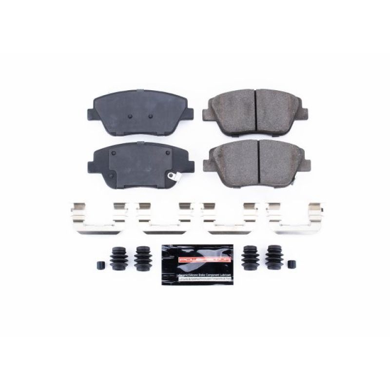 PSB Z23 Evolution Brake Pads - Power Stop 11-15 Hyundai Sonata Front Z23 Evolution Sport Brake Pads w/Hardware
