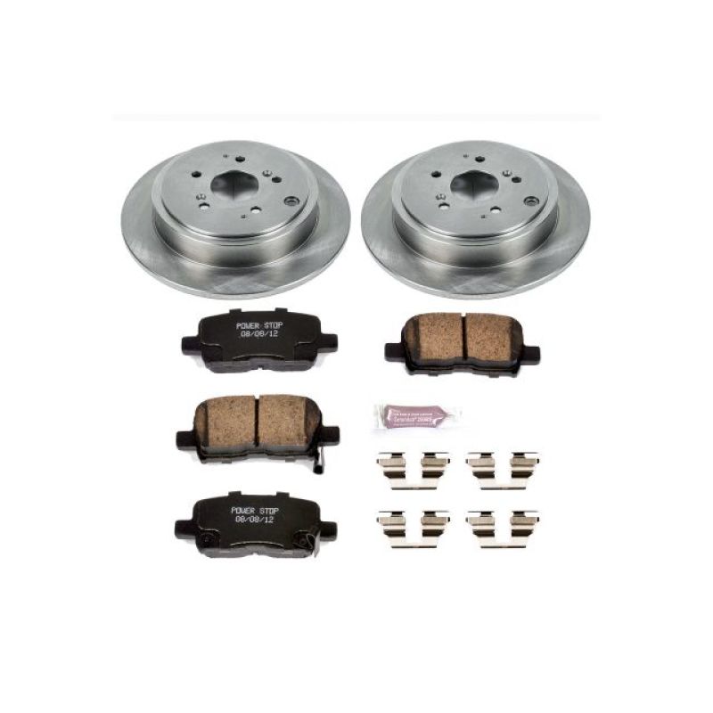 PSB Autospecialty Kit - Power Stop 01-06 Acura MDX Rear Autospecialty Brake Kit