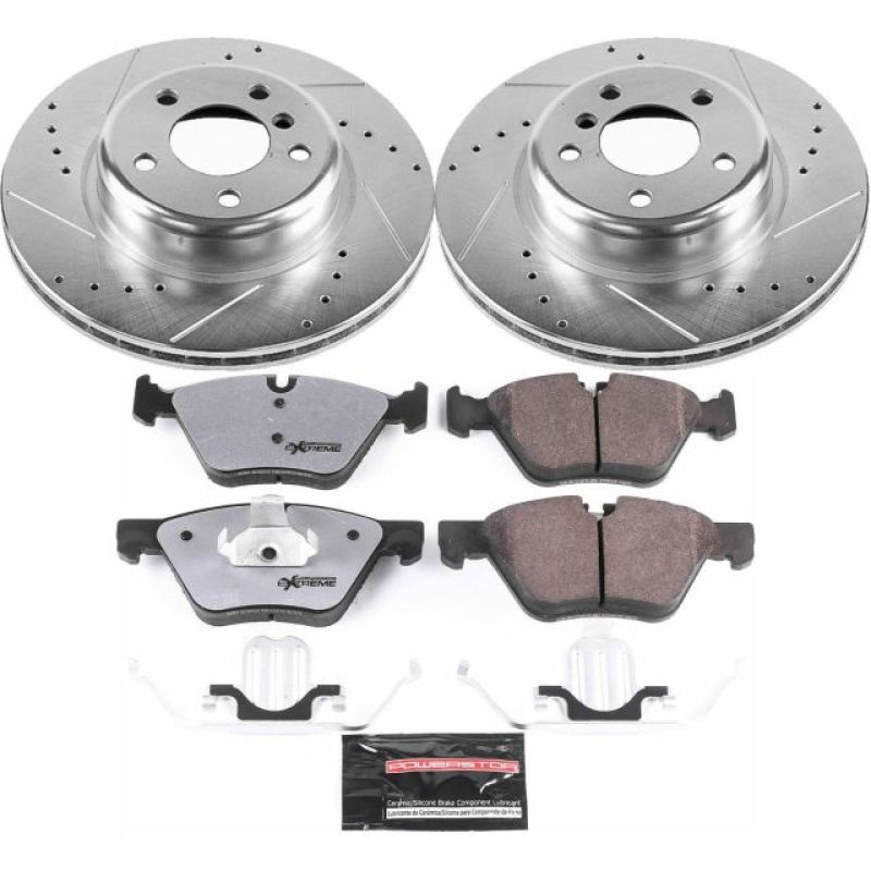 PSB Z26 Street Warrior Kit - Power Stop 11-16 BMW 528i Front Z26 Street Warrior Brake Kit