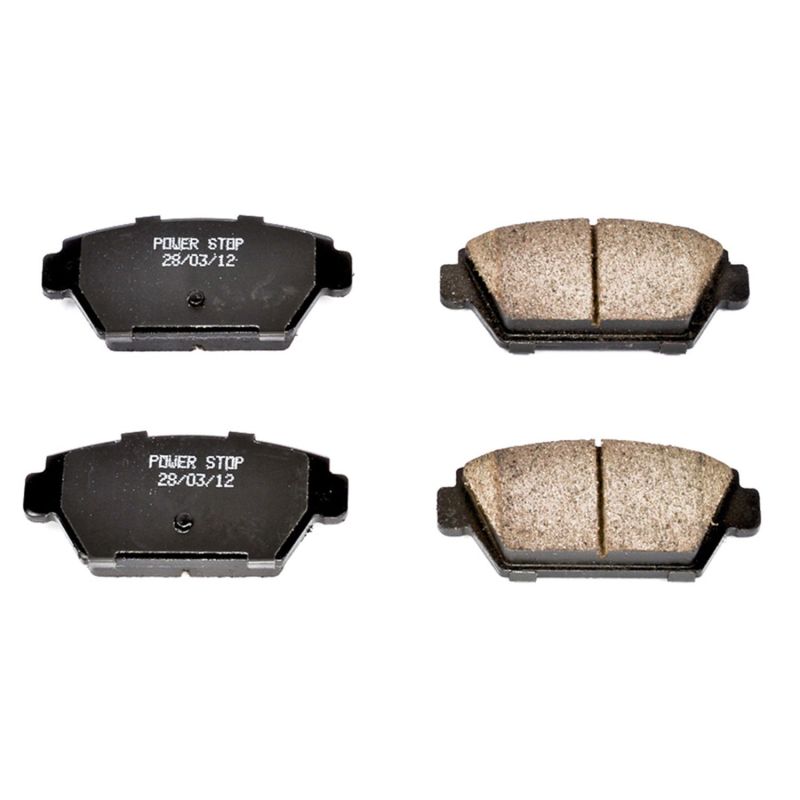 PSB Z16 Evolution Brake Pads - Power Stop 90-94 Eagle Talon Rear Z16 Evolution Ceramic Brake Pads