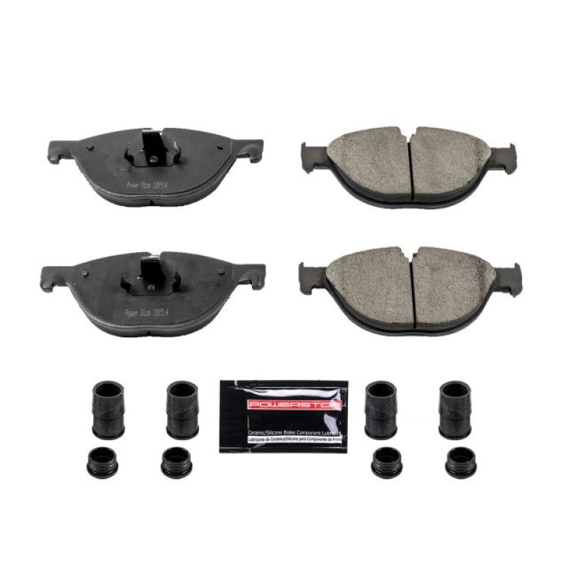 PSB Z23 Evolution Brake Pads - Power Stop 2013 BMW 528i Front Z23 Evolution Sport Brake Pads w/Hardware