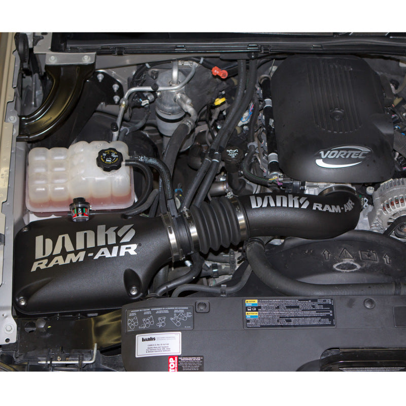 GBE Ram-Air Intake Systems - Banks Power 99-08 Chev/GMC 4.8-6.0L SUV (Full Size Only) Ram-Air Intake System - Dry Filter