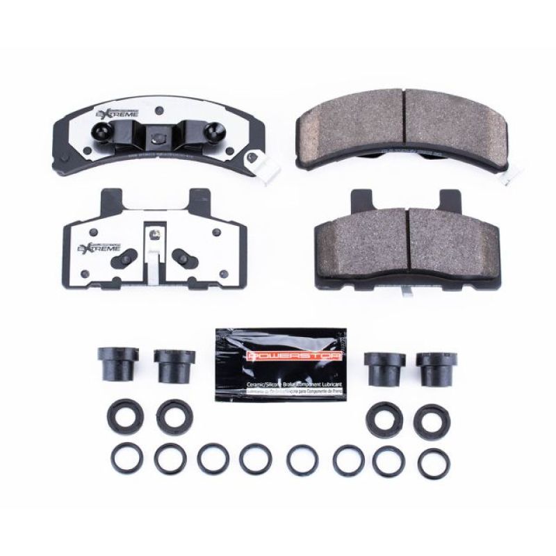 PSB Z36 Truck & Tow Brake Pads - Power Stop 88-91 Chevrolet C1500 Front Z36 Truck & Tow Brake Pads w/Hardware