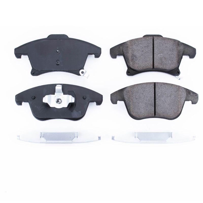 PSB Z17 Evolution Brake Pads - Power Stop 13-19 Ford Fusion Front Z17 Evolution Ceramic Brake Pads w/Hardware