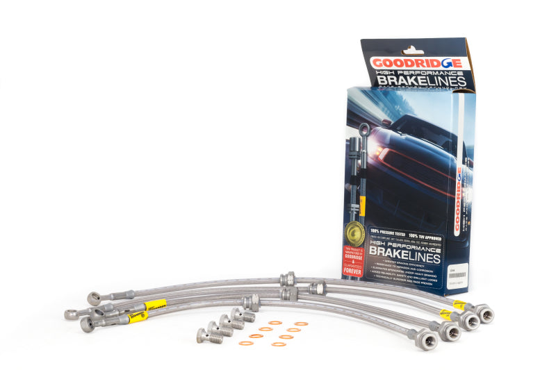 GR G-Stop Brake Line Kits - Goodridge 00-06 Nissan Sentra 2.0L w/ ABS incl. SE-R & Spec-V Brake Lines