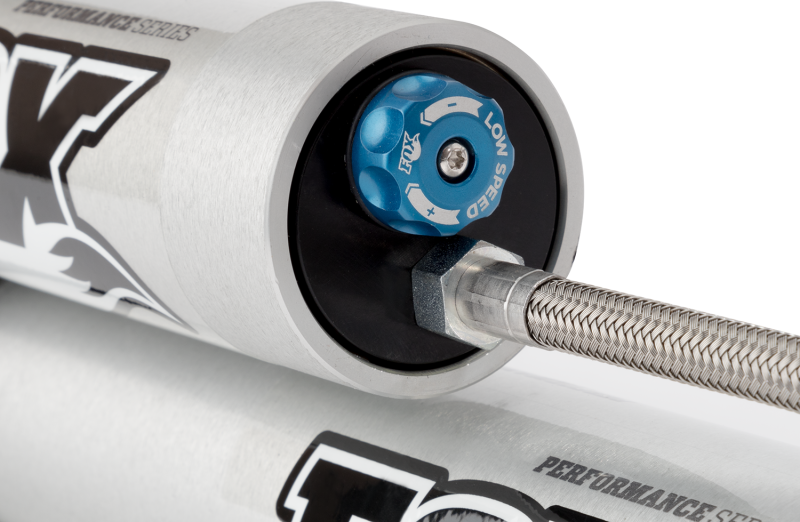 FOX 2.0 Perf Shock - Fox 99-04 Ford SD 2.0 Performance Series 9.6in Smooth Body R/R Front Shock w/CD Adj. / 1.5-3in. Lift