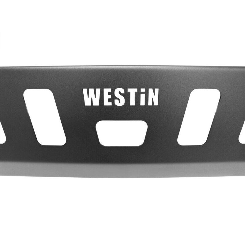 WES Skid Plates - Westin 18-19 Jeep Wrangler JL Front Bumper Skid Plate - Textured Black