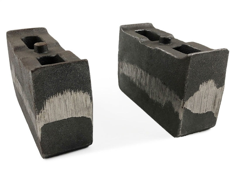 TUF Lift Blocks - Tuff Country 01-10 Chevy Silverado 2500HD/3500 4wd 4in Cast Iron Lift Blocks Pair