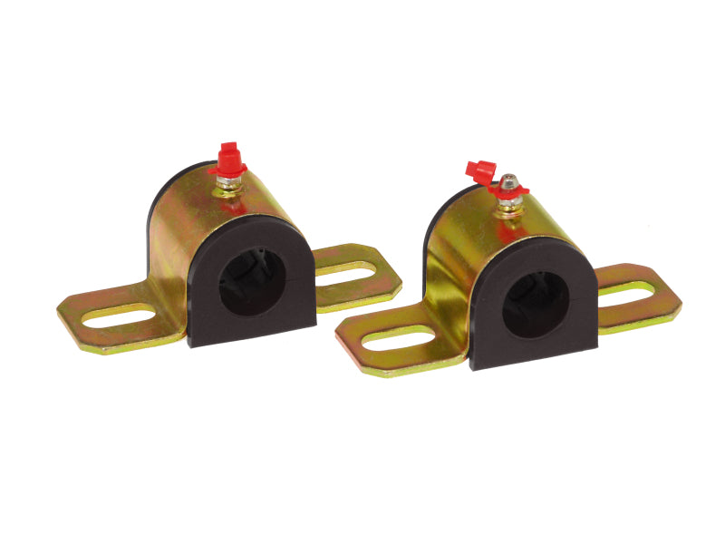 PRO Sway/End Link Bush - Blk - Prothane Universal Greasable Sway Bar Bushings - 15/16in - Type B Bracket - Black
