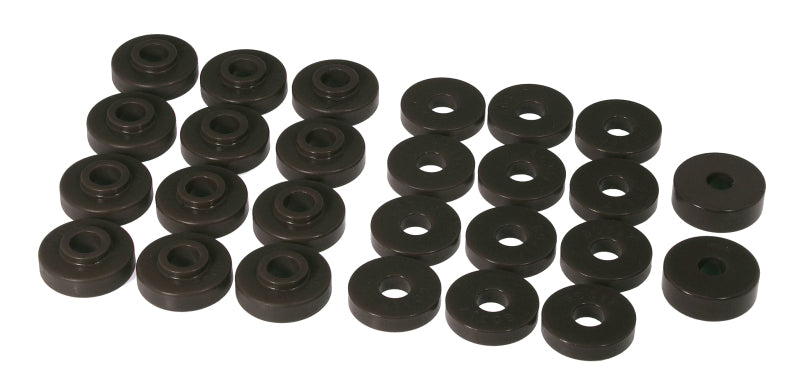 PRO Body/Subframe Bush - Blk - Prothane 67-73 Jeepster Commando Body Mount - Black