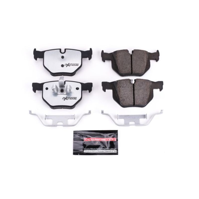 PSB Z26 Extreme Brake Pads - Power Stop 2006 BMW 330Ci Rear Z26 Extreme Street Brake Pads w/Hardware