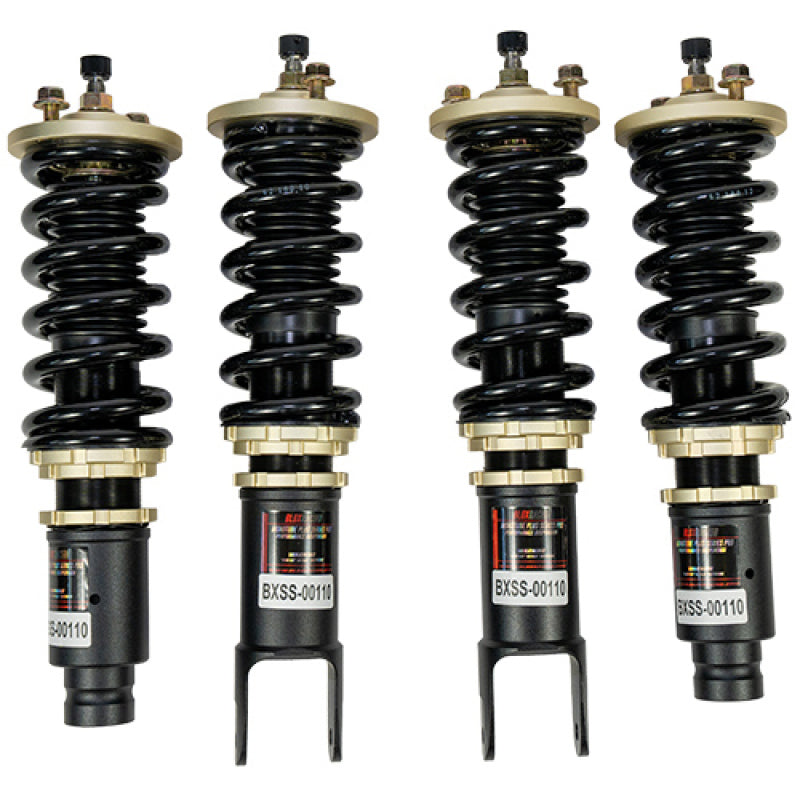 BX Plus Coilovers - BLOX Racing 92-00 Honda Civic / 94-01 Acura Integra Plus Series Fully Adjustable Coilovers