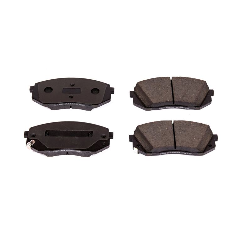 PSB Z16 Evolution Brake Pads - Power Stop 2019 Hyundai Elantra GT Front Z16 Evolution Ceramic Brake Pads