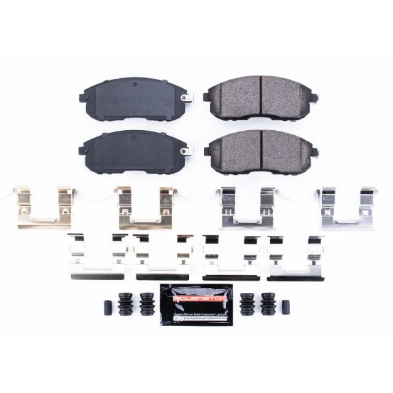 PSB Z23 Evolution Brake Pads - Power Stop 03-05 Infiniti G35 Front Z23 Evolution Sport Brake Pads w/Hardware