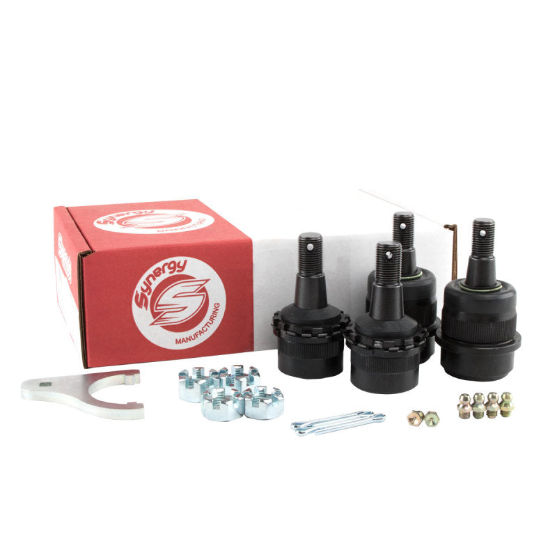 SYN Ball Joint Kits - Synergy Jeep JK/WJ HD Non-Knurled Adjustable Ball Joint Kit