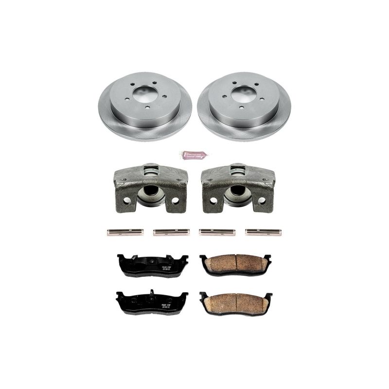 PSB Autospecialty Kit w/Cals - Power Stop 97-00 Ford Expedition Rear Autospecialty Brake Kit w/Calipers