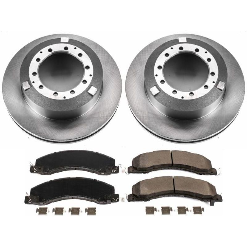 PSB Autospecialty Rotor - Power Stop 13-20 Ram 5500 Rear Autospecialty Brake Kit