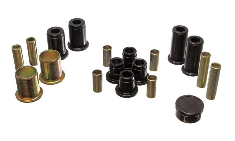 ES Cntrl Arm Bushings - Black - Energy Suspension 87-96 Dodge Dakota 2WD Black Front End Control Arm Bushing Set