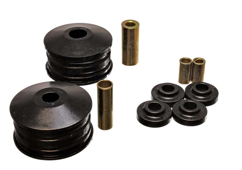 ES Motor Mounts - Black - Energy Suspension 06-07 Mitsubishi Eclipse FWD Black Motor Mount Replacement Bushings for V6 (2 tour