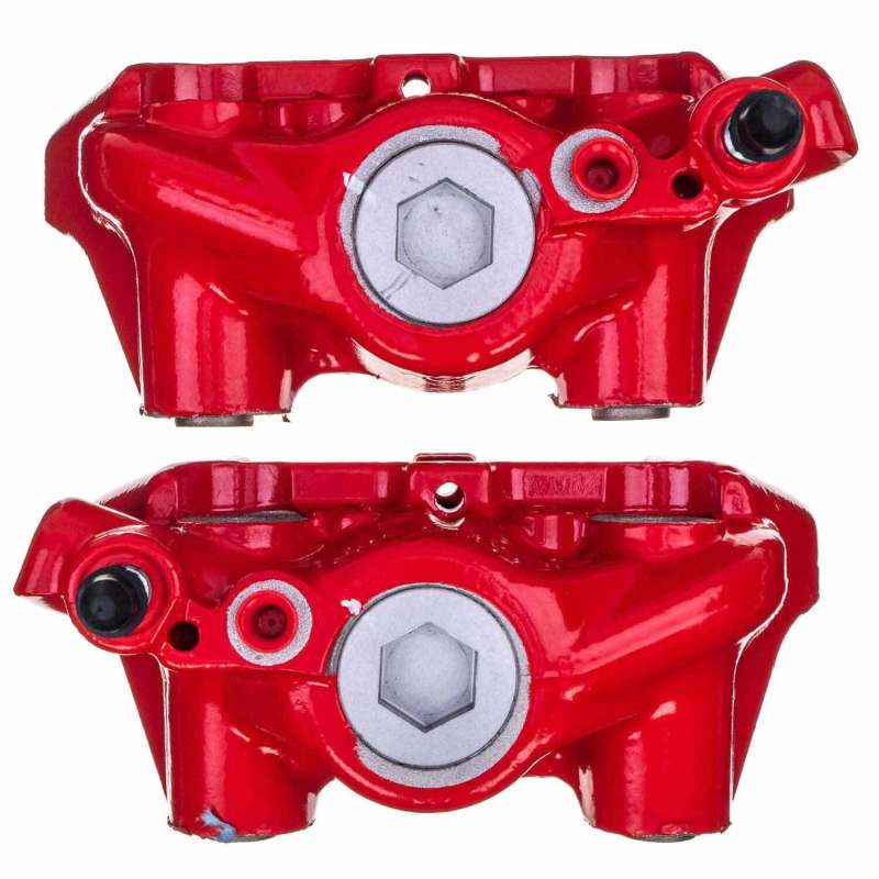 PSB Red Calipers - Power Stop 01-06 Lexus LS430 Rear Red Calipers w/o Brackets - Pair