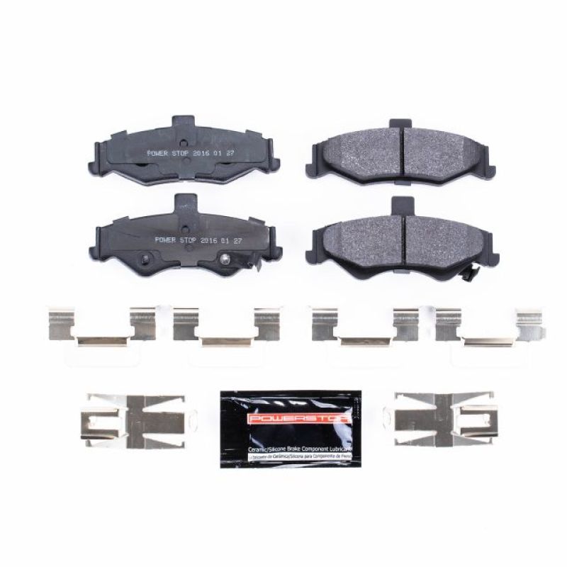 PSB Track Day Brake Pads - Power Stop 98-02 Chevrolet Camaro Rear Track Day Brake Pads