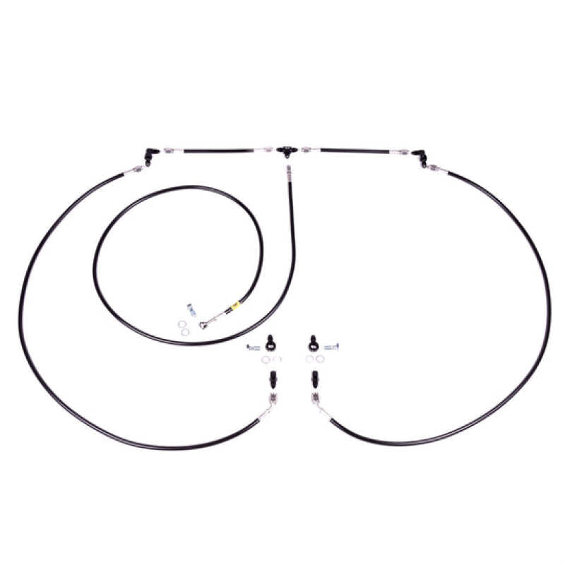 CHB Hydro HB Brake Line Kits - Chase Bays Chevrolet Corvette C5/C6 Stand Alone Dual Rear Calipers Hydro Handbrake Brake Line Kit