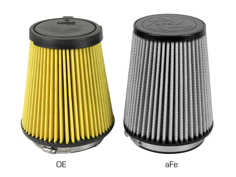 AFE Direct Fit Pro DRY S Air Filter - aFe MagnumFLOW Pro DRY S OE Replacement Filter 15-18 Porsche Macan GTS V6-3.0L