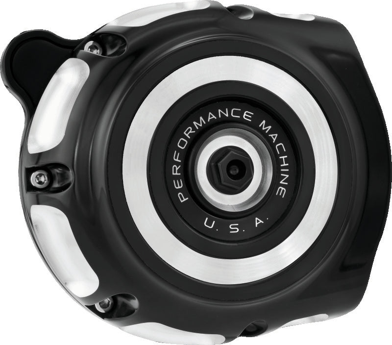 PFM Air Cleaners - Performance Machine Vintage Air Cleaner - Contrast Cut