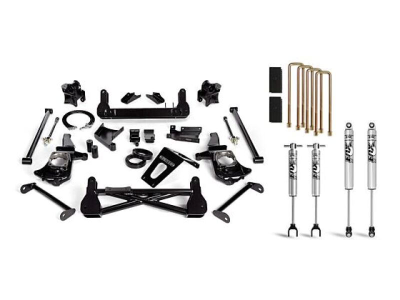COG Lift Kit - Standard - Cognito 11-19 Chevy/GMC Silv/Sierra 2500/3500 HD 2WD/4WD 7in Std Lift Kit w/ Fox PSMT 2.0 Shocks