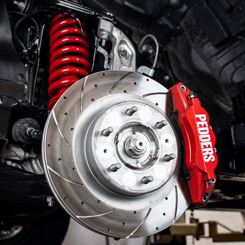PED Brake Kits - Pedders 2019+ Ford Ranger Front TrakRyder eXtreme Brake Kit