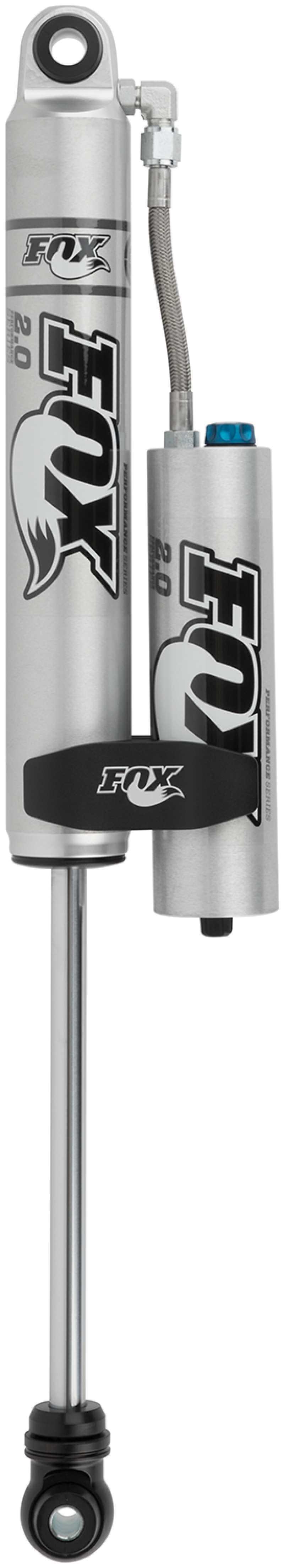 FOX 2.0 Perf Shock - Fox 99-04 Ford SD 2.0 Performance Series 9.6in Smooth Body R/R Front Shock w/CD Adj. / 1.5-3in. Lift
