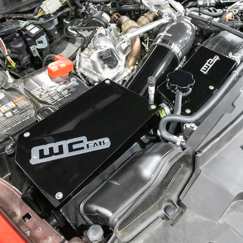 WCF Intake Kit - Wehrli 20-24 Ford 6.7L Powerstroke 4in. Intake Kit - Illusion Purple