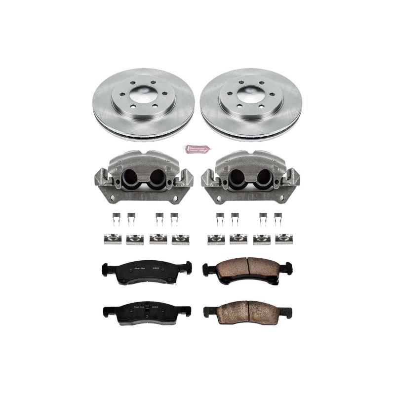 PSB Autospecialty Caliper - Power Stop 03-06 Lincoln Navigator Front Autospecialty Kit w/Cals