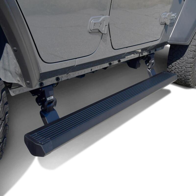 WES Running Boards - Pro-e - Westin 18-24 Jeep Wrangler JL Unlimited 4dr Pro-e Running Boards - Tex. Blk