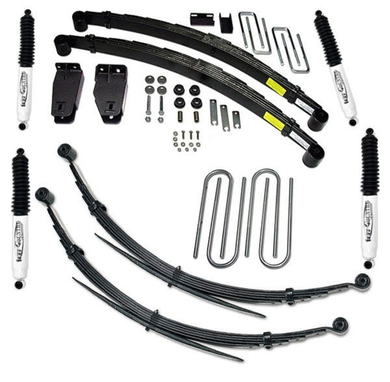 TUF Lift Kits - Tuff Country 1997 Ford F-250 4X4 w/351 Engine 4in Lift Kit with Rear Leaf Springs (No Shocks)