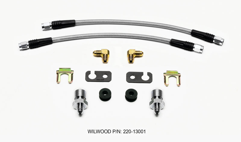 WIL Flexline Brake Hose - Wilwood Flexline Kit Cadillac CTS
