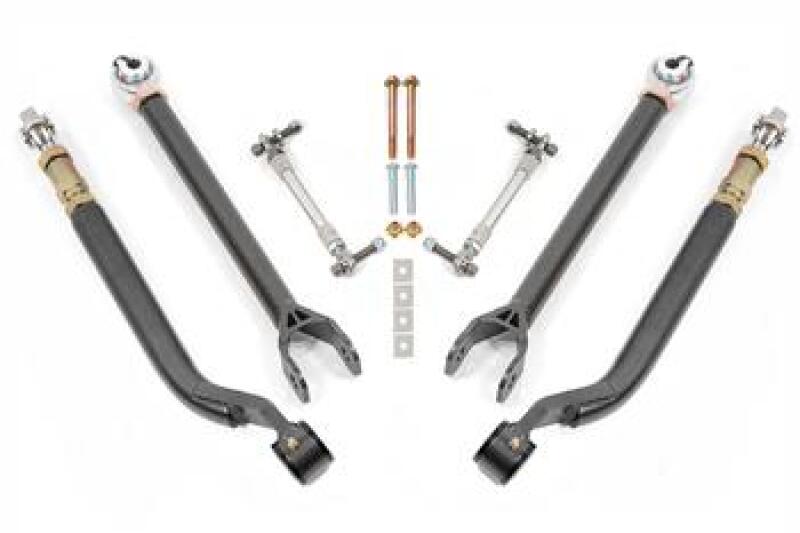 BMR Suspension Kits for Conversions - BMR 06-23 Dodge Charger Rear Suspension Kit For 15in Conversion Kit - Black Hammertone