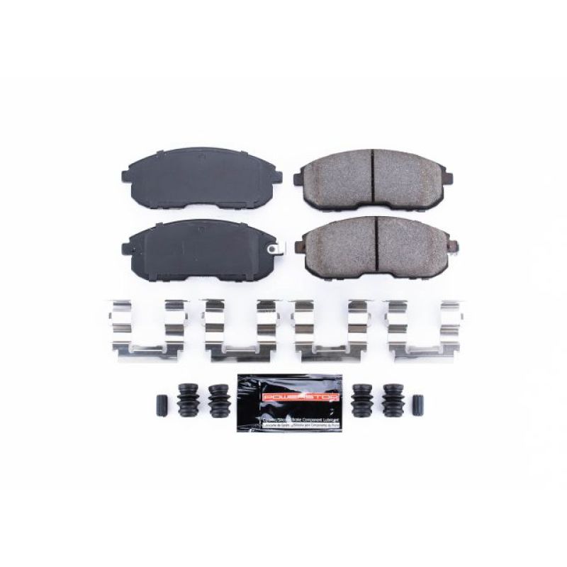 PSB Z23 Evolution Brake Pads - Power Stop 99-02 Infiniti G20 Front Z23 Evolution Sport Brake Pads w/Hardware