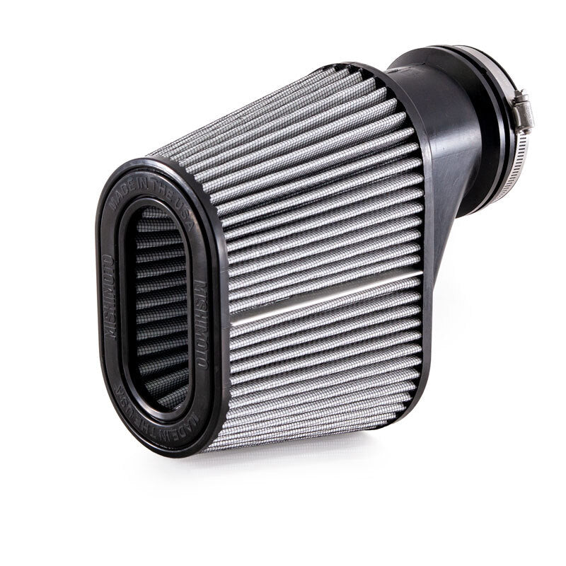 MM Air Filters - Mishimoto Air Filter 3.86in Inlet 7.2in Filter Length Dry Washable