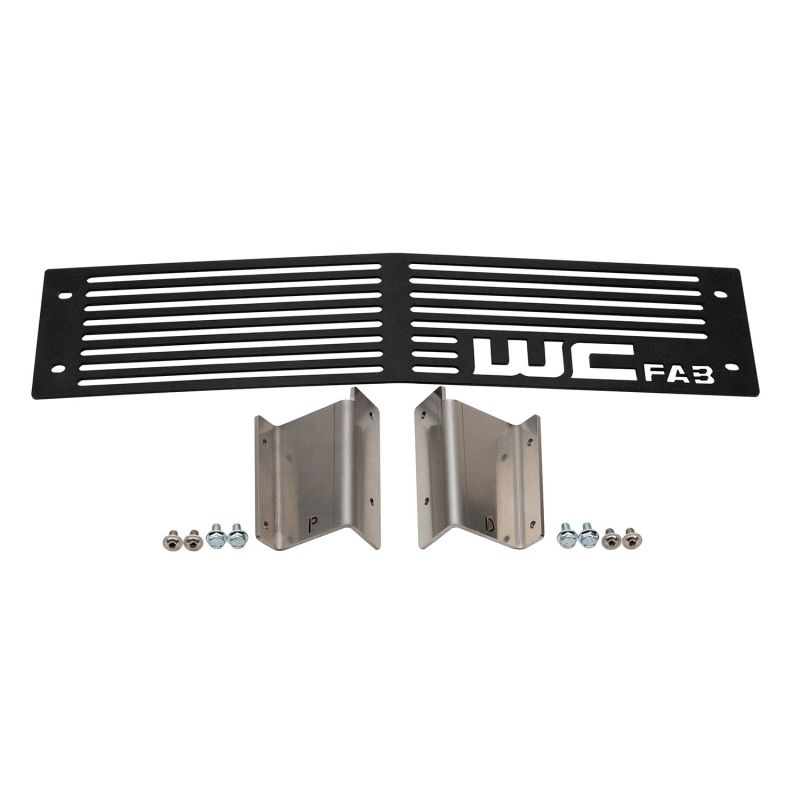 WCF Bumper Grilles - Wehrli 15-19 Chevrolet Silverado HD 6.6L LML/L5P Duramax Bumper Grille - Fine Texture Black