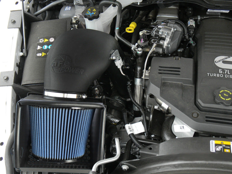 AFE Magnum FORCE Stage-2 Cold Air Intakes - aFe MagnumFORCE Intake Stage-2 Pro 5R, Ram Diesel Trucks 13-14 L6-6.7L (td)