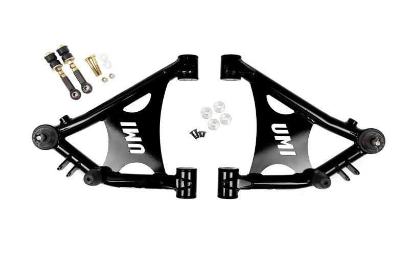 UMI Lower Control Arms - UMI Performance 82-92 GM F-Body Front Lower A-arms Polyurethane Coilover Specific