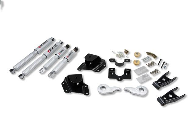 BT Lower Kit w SP Shocks - Belltech LOWERING KIT WITH SP SHOCKS
